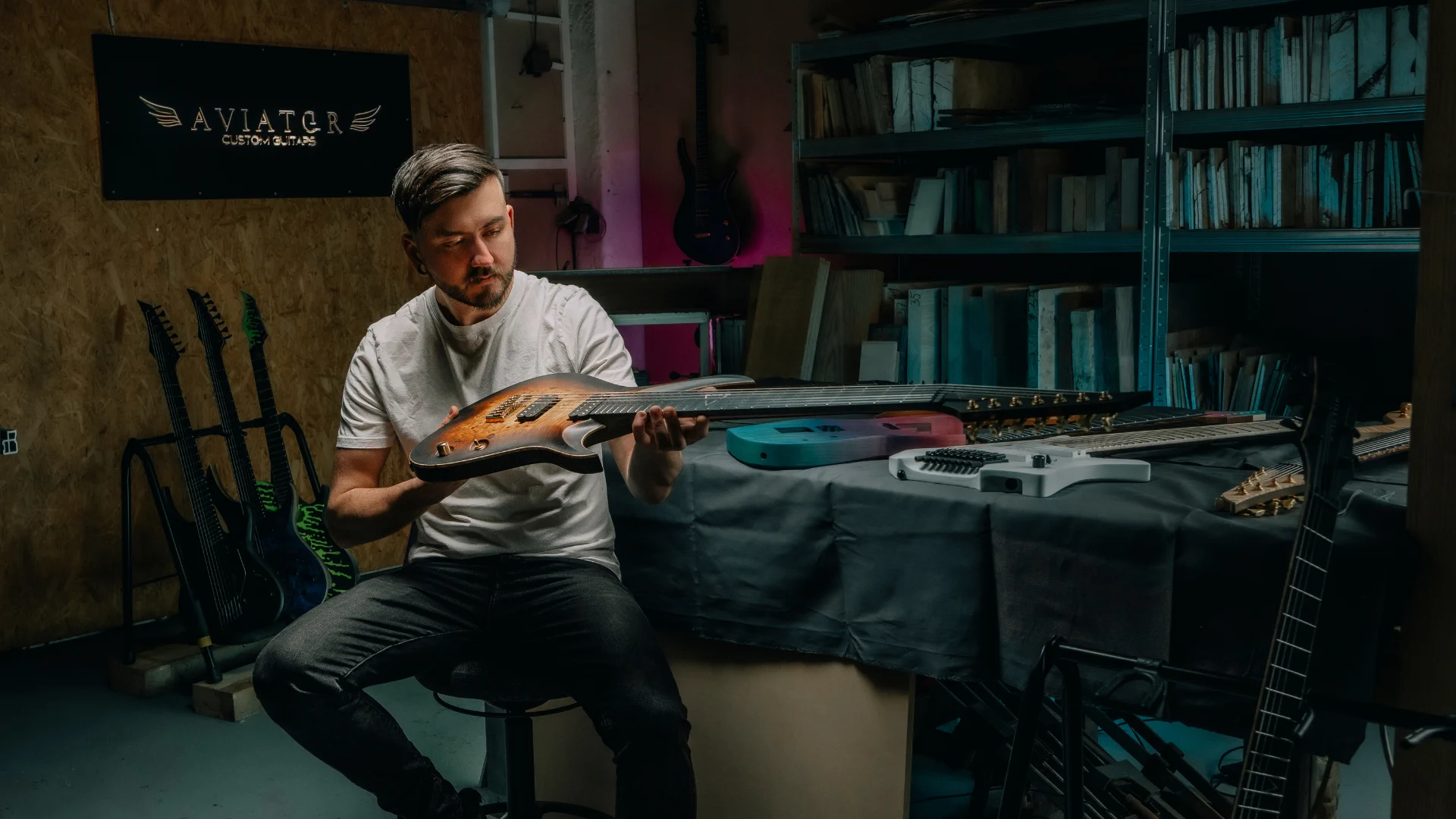 Aviator Custom Guitars Founder & Main Luthier